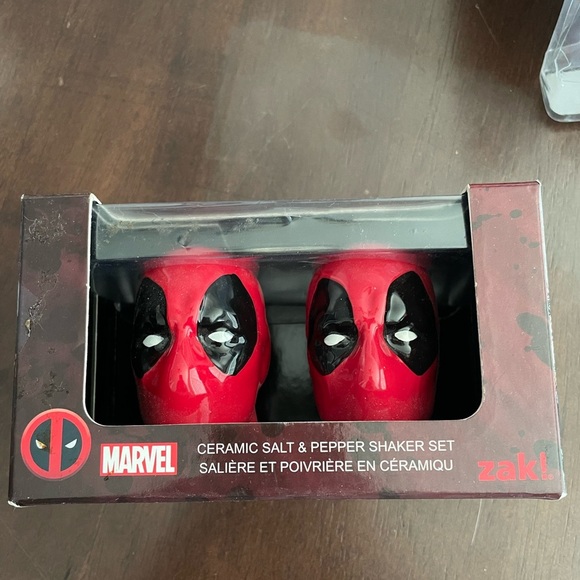 Other - Marvel Deadpol Salt and Pepper Shakers new in box